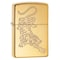 Zippo 2024 Zippo Golden Tiger High Polish Brass Lustre ZIP-29884 - alternate 1